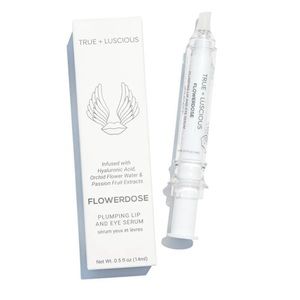 True + Luscious Flowerdose Lip and Eye Serum, 14ml Full Sized, New/Unopened